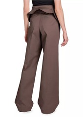 JW Anderson Foldover Cotton Trousers