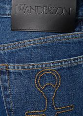 JW Anderson Fringed Denim Cropped Jeans