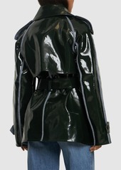 JW Anderson Glossy Cotton Trench Coat W/belt