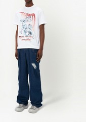 JW Anderson graphic-print cotton T-shirt