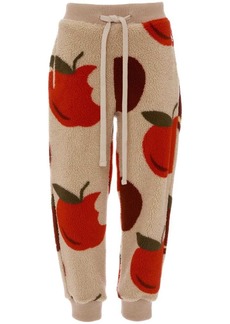 JW Anderson graphic-print tapered-leg track pants