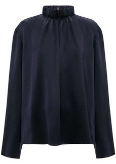 JW Anderson high-neck ruched blouse