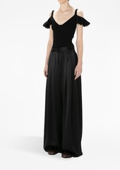 JW Anderson high-rise wide-leg trousers