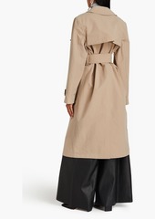 JW Anderson - Belted cotton-blend faille trench coat - Neutral - UK 8