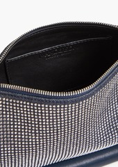 JW Anderson - Bumper 12 leather and denim shoulder bag - Blue - OneSize