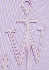 JW Anderson - Cabas appliquéd canvas tote - Purple - OneSize