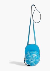 JW Anderson - Cap midi logo-print leather shoulder bag - Blue - OneSize