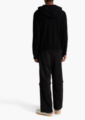 JW Anderson - Convertible jersey track pants - Black - XS