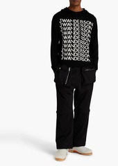 JW Anderson - Convertible jersey track pants - Black - XS