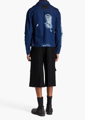 JW Anderson - Distressed denim jacket - Blue - S