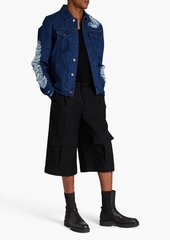 JW Anderson - Distressed denim jacket - Blue - S