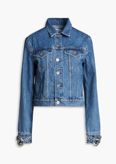 JW Anderson - Embellished denim jacket - Blue - UK 4