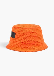 JW Anderson - Knitted bucket hat - Orange - ONESIZE