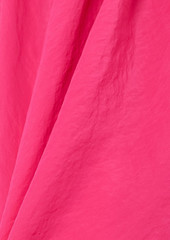 JW Anderson - Open-back asymmetric taffeta halterneck midi dress - Pink - UK 10
