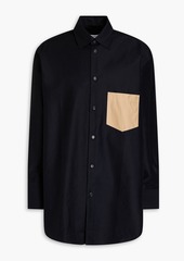 JW Anderson - Oversized cotton-poplin shirt - Neutral - XS