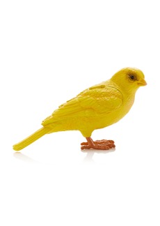 JW Anderson - Painted Resin Canary Clutch - Yellow - OS - Moda Operandi