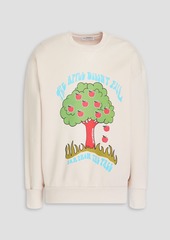 JW Anderson - Printed cotton-fleece sweatshirt - White - S