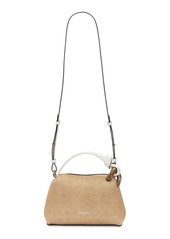 JW Anderson - The JWA Small Corner Jute-Print Leather Bag - Neutral - OS - Moda Operandi