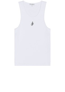JW Anderson Anchor Embroidery Tank Top