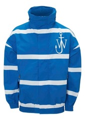 JW Anderson Anchor Patch Stripe Nylon Track Jacket