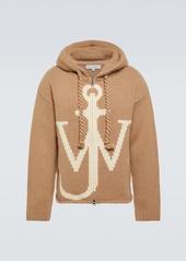 JW Anderson Anchor wool hoodie