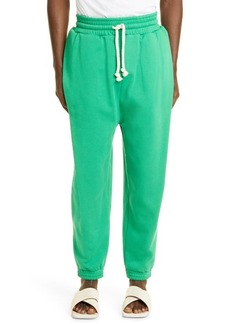 JW Anderson Baggy Tapered Sweatpants in Green at Nordstrom
