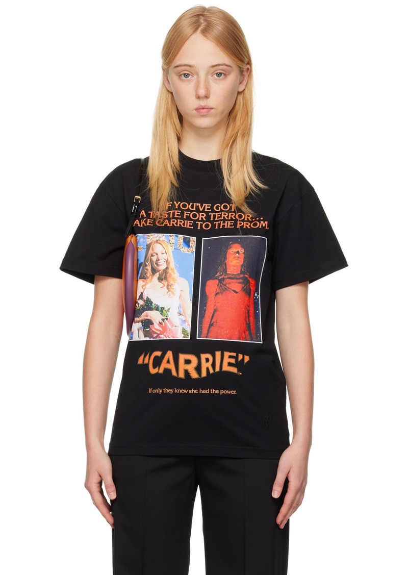 JW Anderson Black Carrie Poster T-Shirt