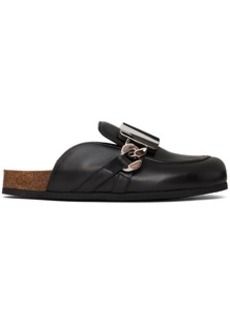 JW Anderson Black Gourmet Chain Loafers