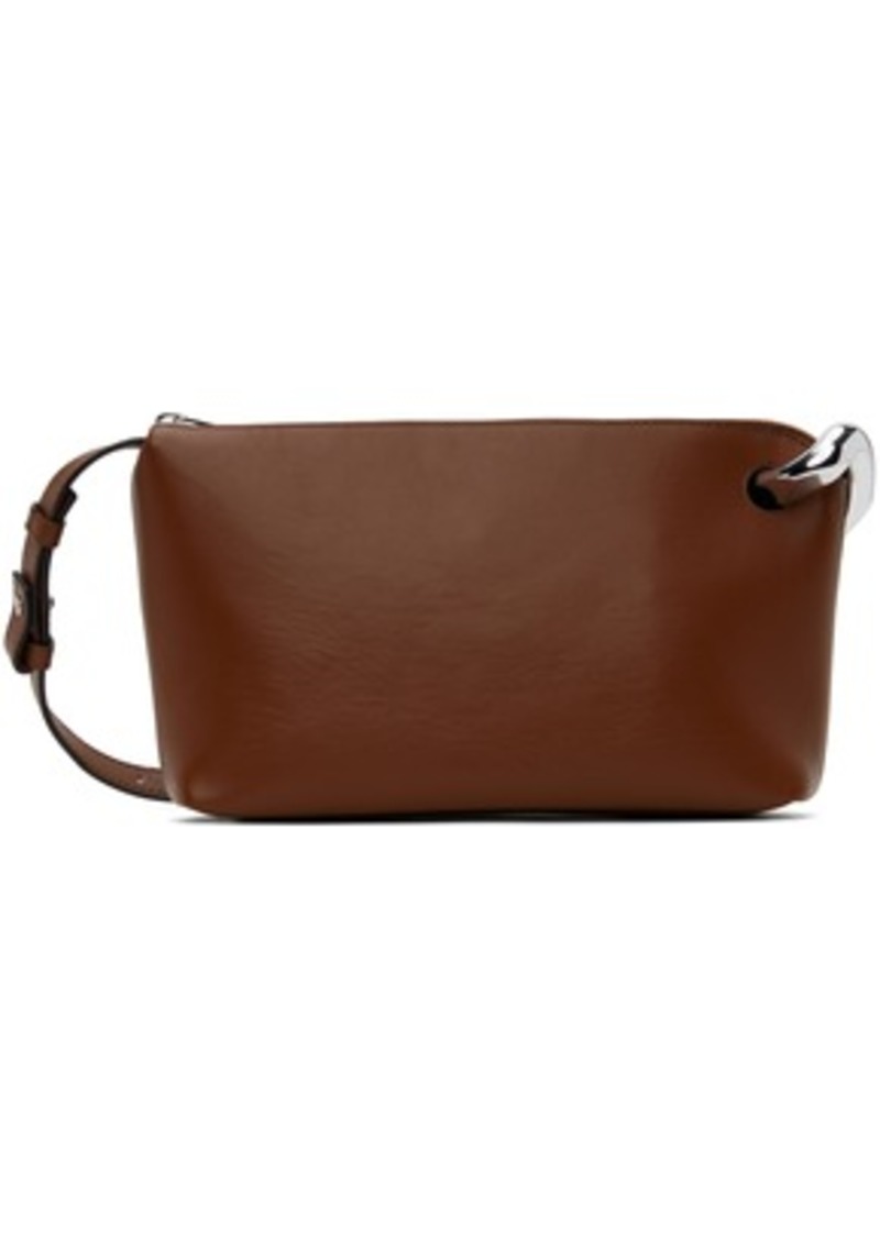 JW Anderson Brown Small JWA Corner Crossbody Bag