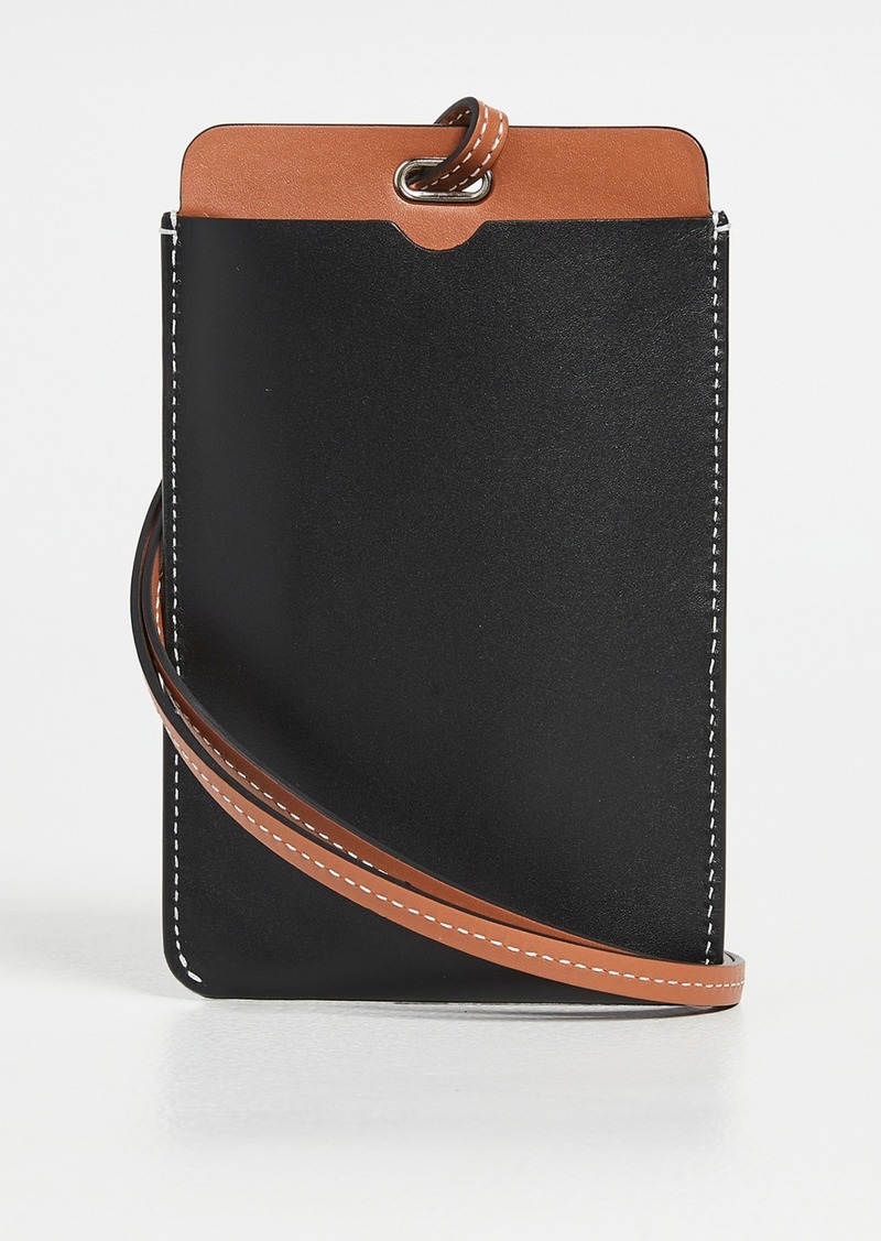 JW Anderson Cardholder Phone Pouch with Strap