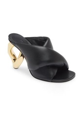 JW Anderson Chain Heel Open Toe Mule