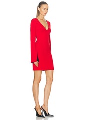 JW Anderson Contrast Cuff Fitted Dress