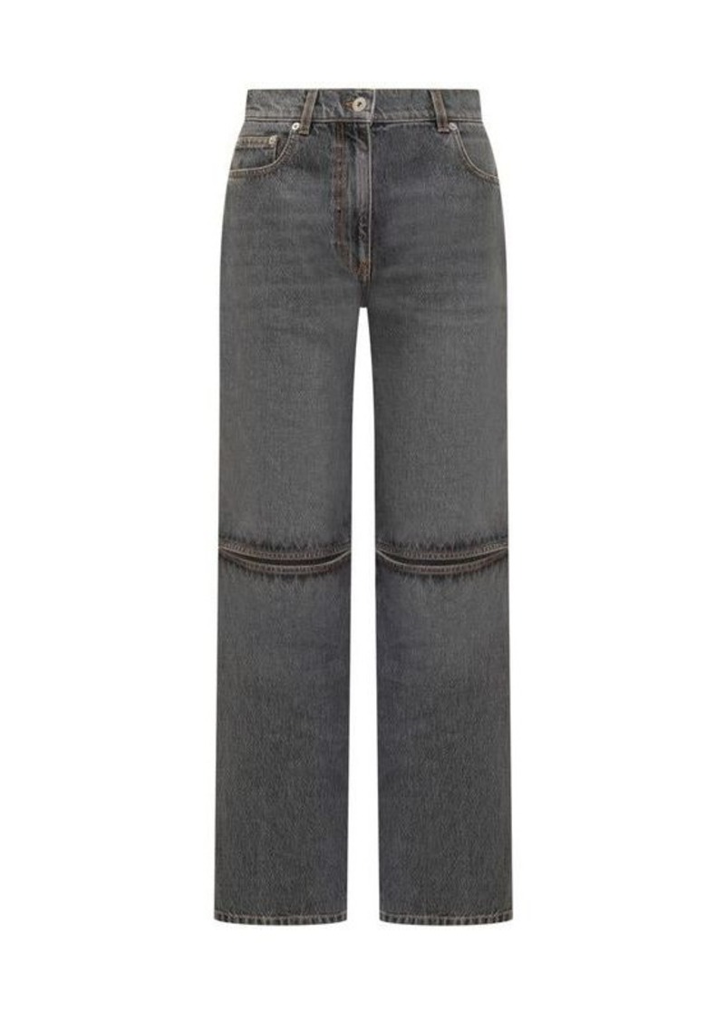 JW Anderson J.W. ANDERSON CUT-OUT BOOTCUT JEANS