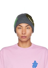 JW Anderson Gray Apple Beanie