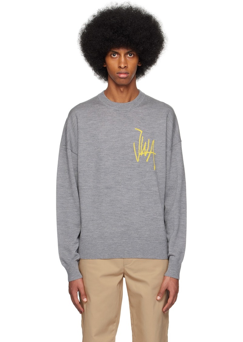 JW Anderson Gray 'JWA' Sweater