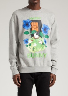 JW Anderson Happy Bunny Organic Cotton Sweatshirt
