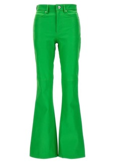 JW Anderson J.W. ANDERSON Leather bootcut trousers