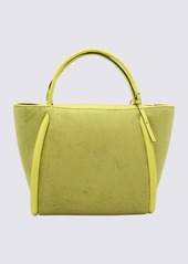 JW Anderson J.W. ANDERSON LIME COTTON BLEND BUMPER 31 TERRY TOWEL TOTE BAG