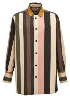 JW Anderson J.W. ANDERSON Logo embroidered striped shirt