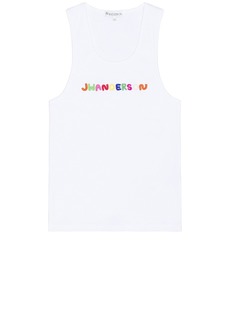 JW Anderson Logo Embroidery Tank