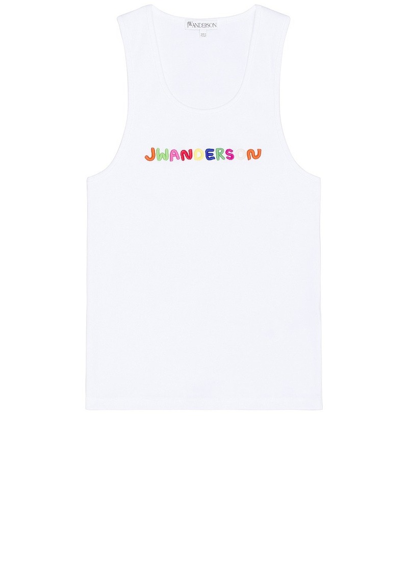 JW Anderson Logo Embroidery Tank