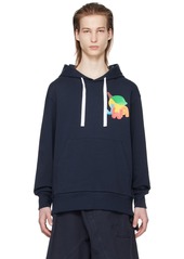 JW Anderson Navy Lemon Hoodie