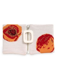 JW Anderson Peach Merino Wool Neckband Scarf in Off White at Nordstrom