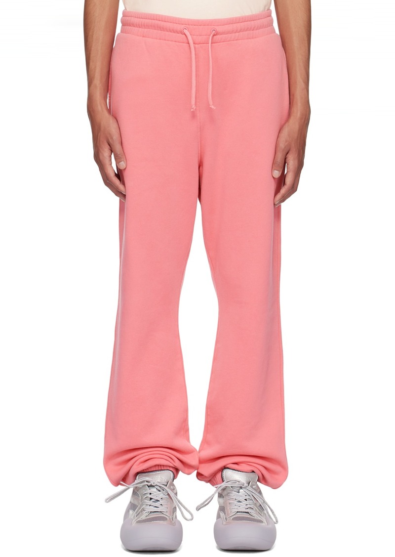 JW Anderson Pink Relaxed Sweatpants
