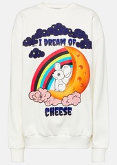 JW Anderson Printed cotton jersey sweatshirt