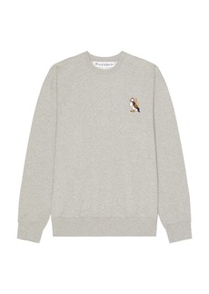 JW Anderson Puffin Embroidery Sweatshirt