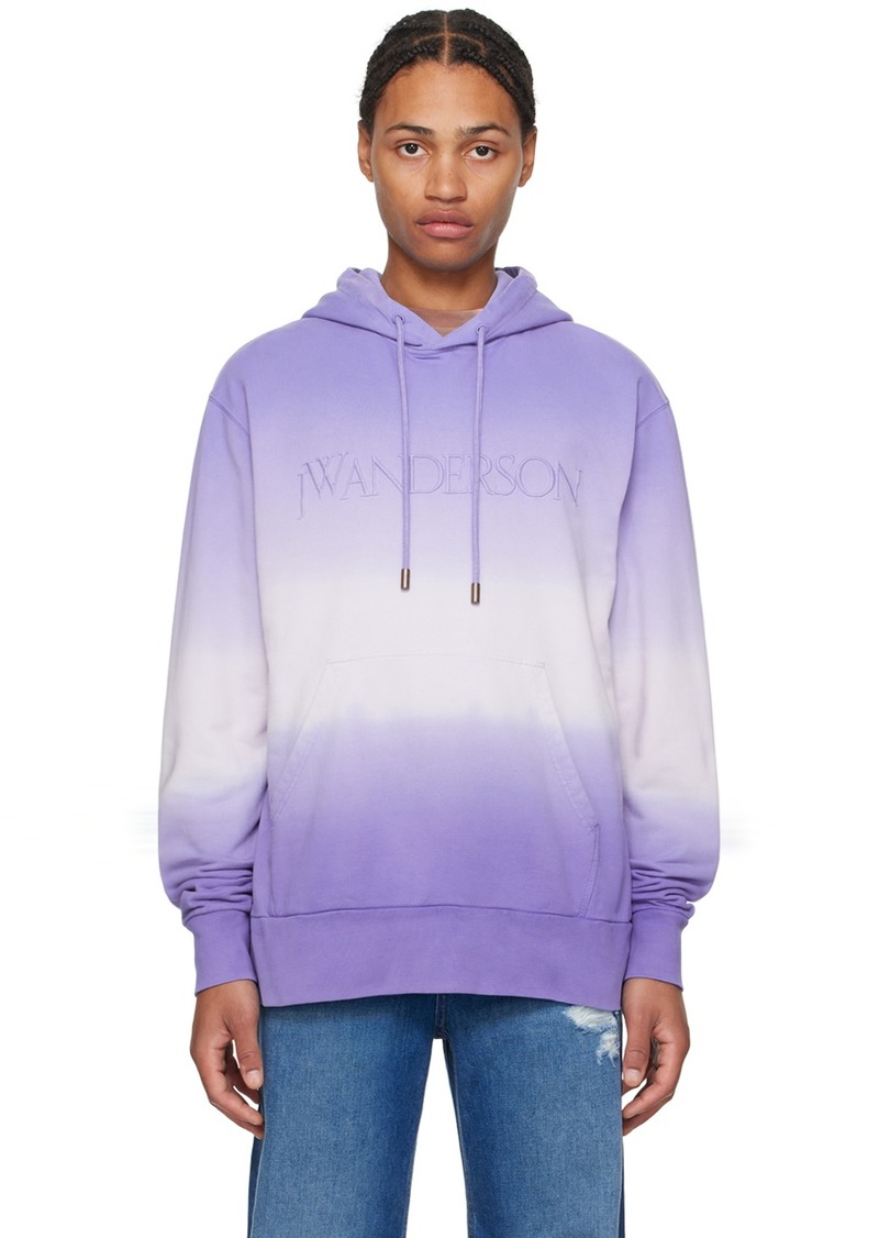 JW Anderson Purple Gradient Hoodie