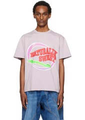 JW Anderson Purple 'Naturally Sweet' T-Shirt