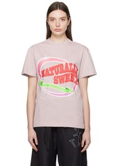 JW Anderson Purple 'Naturally Sweet' T-Shirt