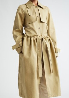 JW Anderson Ruched Waist Trench Coat